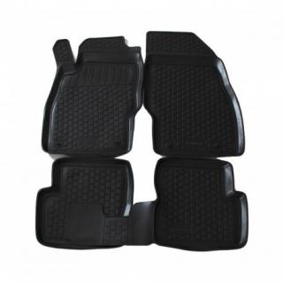 Koberce gumenné J&J Opel Corsa D 2007-2014 so zvýšeným okrajom