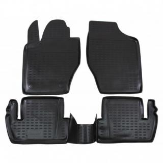 Koberce gumenné J&J Peugeot 307 2001-2007 so zvýšeným okrajom