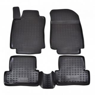 Koberce gumenné J&J Renault Clio III 2006-2012 so zvýšeným okrajom