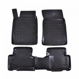 Koberce gumenné J&J SsangYong Rexton I 2002-2008 so zvýšeným okrajom