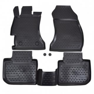 Koberce gumenné J&J Subaru XV 2012 so zvýšeným okrajom