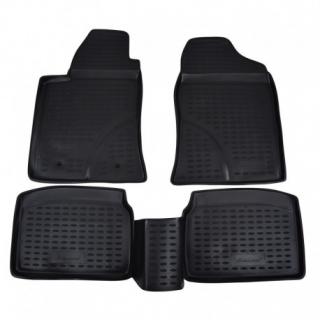Koberce gumenné J&J Toyota Avensis 2003-2009 so zvýšeným okrajom