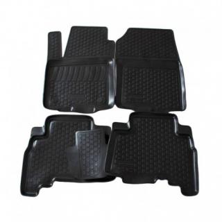 Koberce gumenné J&J Toyota Land Cruiser J150 2010- 5dv so zvýšeným okrajom