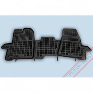 Koberce gumenné Rezaw Plast Ford Tourneo/Transit Custom 2012- 3 miestne so zvýšeným okrajom