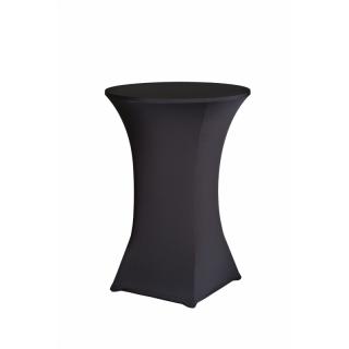obrus na stôl 80 cm čierny (elastický obrus 80 cm čierny)