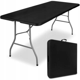 rozkladací stôl 180cm - čierny (rozkladací stôl 180cm - čierny)