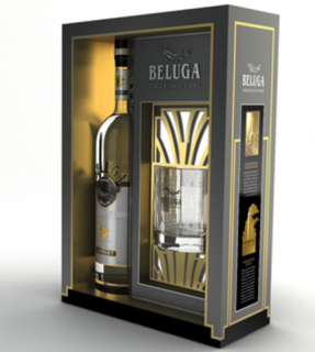 Vodka Beluga Noble 40% 0,7l + pohárik