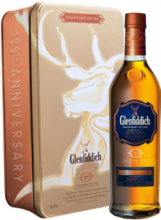 Whisky Glenfiddich 125th Anniversary Limited Edition + GB 43% 0,7l
