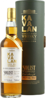 Whisky Kavalan Solist Bourbon GB 59,4% 0,7l
