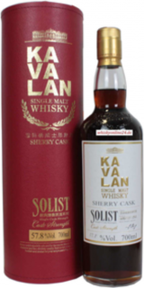 Whisky Kavalan Solist Sherry GBX 57,8% 0,7l