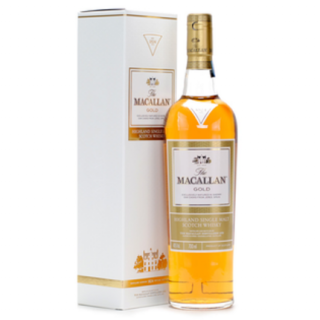Whisky Macallan Gold 1824 + GB 40% 0,7l