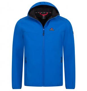 Ľahká outdoorová pánska softshellová bunda HOHENHORN Alpberg Farba: Modrá, Veľkosť: XL