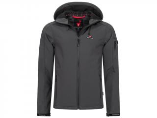 Ľahká outdoorová pánska softshellová bunda HOHENHORN Altus Farba: Šedá, Veľkosť: 3XL