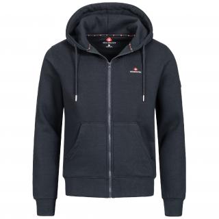 Pánska mikina s kapucňou HOHENHORN Katan Farba: Modrá, Veľkosť: 3XL