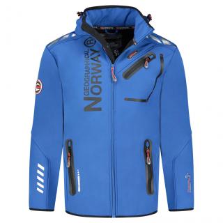 Pánska softshellová bunda GEOGRAPHICAL NORWAY Royaute GTX Farba: Modrá, Veľkosť: XL