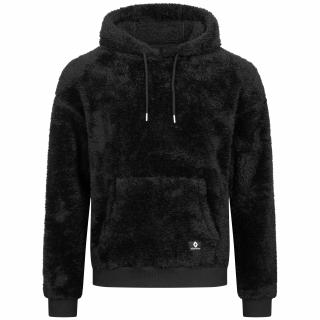 Pánska teddyfleece mikina HOHENHORN Barg Farba: Čierna, Veľkosť: 4XL