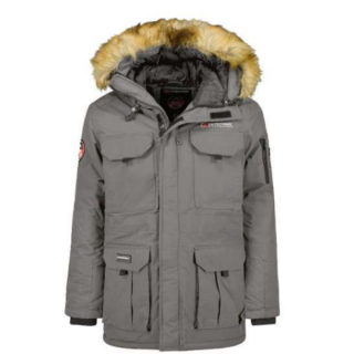 Pánska zimná parka s kožuchom GEOGRAPHICAL NORWAY Battlegiant Velikost: S