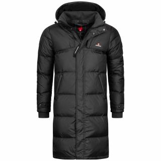 Pánsky teplý páperový zimný kabát HOHENHORN Bannalp Farba: Čierna, Veľkosť: 3XL