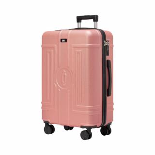 Stredný univerzálny cestovný kufor s TSA zámkom ROWEX Casolver Farba: Rosegold
