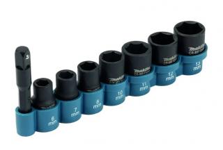 MAKITA E-12289 Sada nástrčkových kľúčov 1/4 " 8-dielna