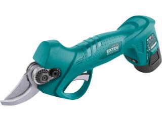 Nožnice záhradnícke akumulátorové, 2x akumulátor 16V/2Ah Li-ion, EXTOL INDUSTRIAL 8791580