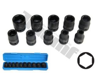 TRIUMF Sada kovaných hlavíc 6 - hranných, 1/2" vstup, 10 - dielna