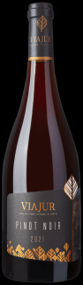 ViaJur Pinot Noir tiché suché červené 2021 13 % 0.75 l (čistá fľaša)