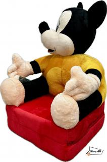 DETSKÉ PLYŠOVÉ KRESIELKO MOUSE MICKEY 5294