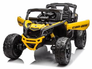 Elektrická bugina Buggy 4 x 4 žltá PA0299 ZO
