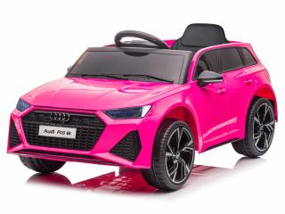 Elektrické autíčko Audi RS6 ružové PA0297 RO