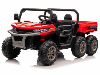 Elektrické autíčko Farmer Truck červené PA0292CZ | jaks