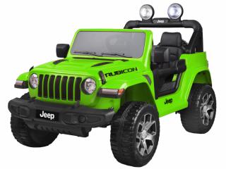 Elektrické autíčko Jeep Wrangler Rubicon zelené PA0223ZI | jaks