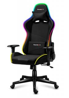 Herné kreslo polohovateľné otočné Huzaro Force 6.2 RGB Mesh