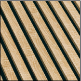 Lamelový panel 3D 275 cm x 31 cm x 2 cm dub Sonoma | jaks