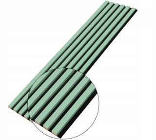 Lamelový panel 3D 275 cm x 31 cm x 2 cm Salvia | jaks