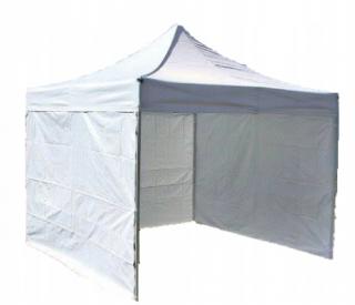 Nožnicový stan profi 2,5x2,5m biely