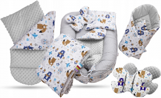 Set do postieľky 7 dielny boho zvieratká