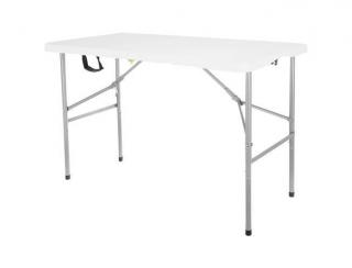 Skladací stôl 152 cm biely