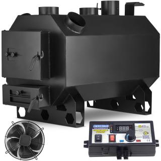 TEPLOVZDUŠNÁ PEC-KOTOL NA TUHÉ PALIVO OKTAGON 35KW, PN1