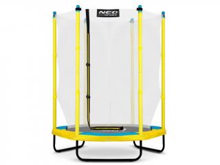 Trampolína 140 cm ochranná sieť vnútorná žltá | jaks