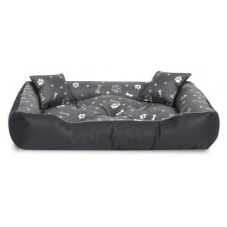 Vodeodolný pelech pre psa a mačku silver bones 100 x 75 cm