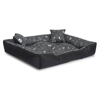 Vodeodolný pelech pre psa a mačku silver bones 130 x 105 cm