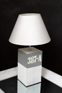 Lampa stolná drevo/55cm.