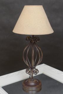 Lampa stolná kov/52cm.