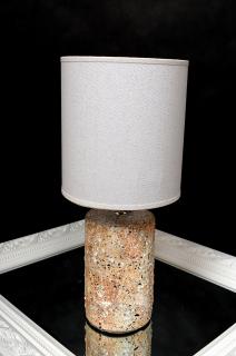 Lampa stolná prírodná/46cm.