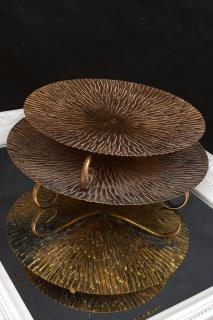 Misa kovová medená/8x30x30cm.