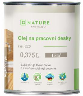 G-Nature Olej G Nature ECO nezávadné na pracovné dosky 220