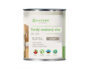 G-Nature Tvrdý voskový olej bezfarebný G Nature ECO 255 na dosky Hevea a Akácie