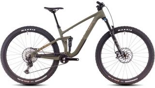 Celoodpružený bicykel CUBE Stereo ONE22 C:62 TM 29 dustyolive´n´gold 2025, Veľkosť bicykel L