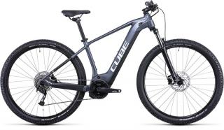 Elektrobicykel CUBE Reaction Hybrid Performance 500 metallicgrey/white , Veľkosť bicykel 23"